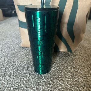 Starbucks Emerald Green Tumbler